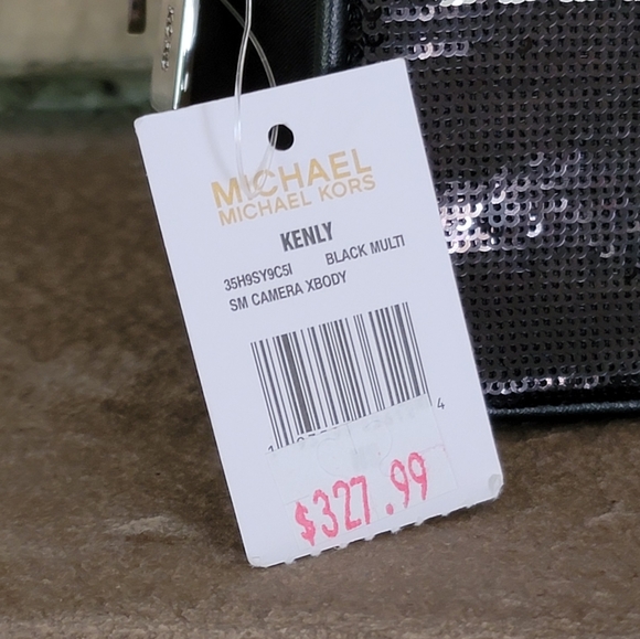 Michael Kors Kenly SM Crossbody Black - Picture 5 of 7